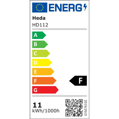 Ampoule LED HEDA 12W E27 1100lm CW