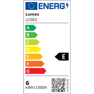 Ampoule LED LC062 6W E14 800lm 230V 2700K