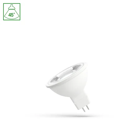 Ampoule LED MR16 12V 6W SMD 45° WW avec lentille SPECTRUM