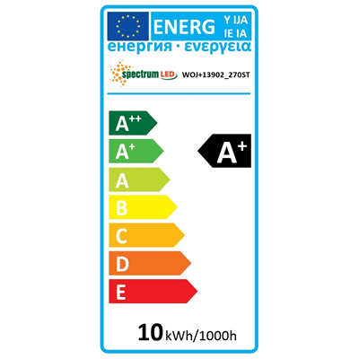 Ampoule LED SPECTRUM GLS 10W 230V E27 270st WW