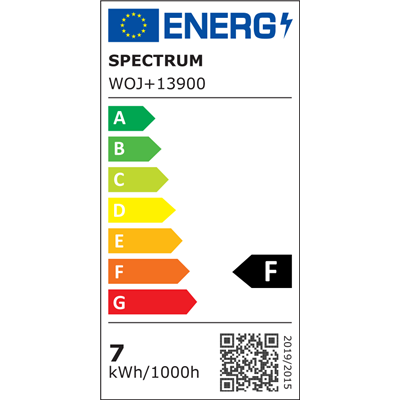 Ampoule LED SPECTRUM GLS 7W 230V E27 WW