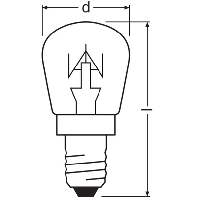 Ampoule réfrigérateur 15W
