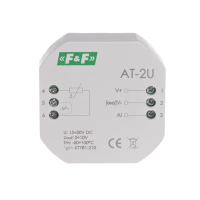 Analog measuring transducer