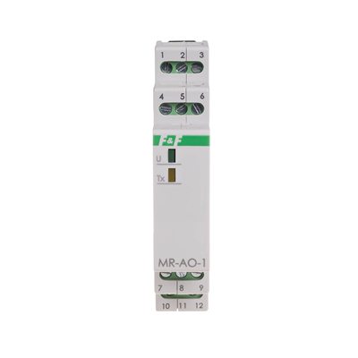 Analog output module with MODBUS RTU output