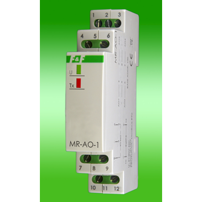 Analog output module with MODBUS RTU output