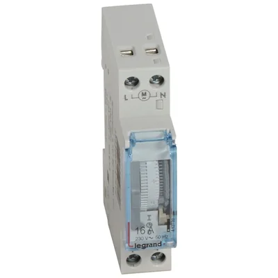 ANALOGES TÄGLICHES PROGRAMMIERGERÄT 1-MODUL T11, SYNCHRONANTRIEB