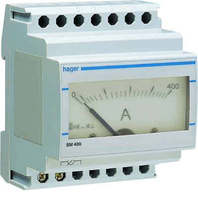 Analogový ampérmetr 0-400A, nepřímý