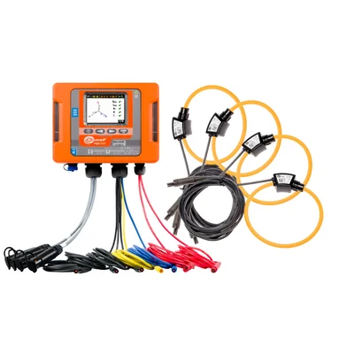 Analyseur de qualité d'alimentation PQM-710 4G (LTE) avec pinces F-3A