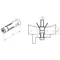 Anchor for channel ceilings, KSKOM6