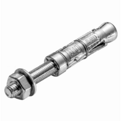 Anclaje de segmento para techos huecos, 12 mm, longitud 10 mm