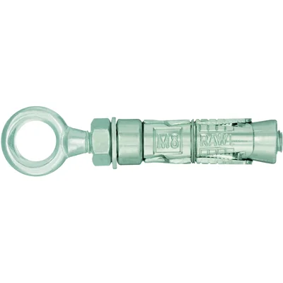 Ancora con gancio chiuso M8x87mm, 25 pz.