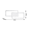 Andrei Applique aluminium brossé