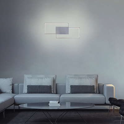 Andrei Applique aluminium brossé