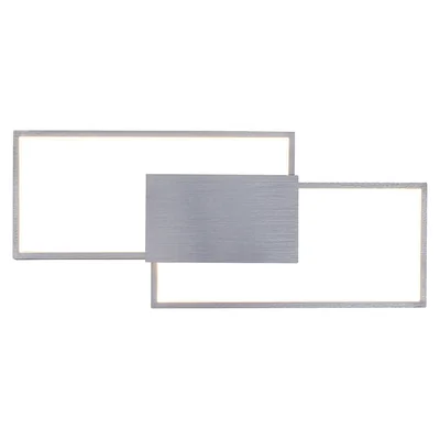 Andrei Wall lamp brushed aluminum