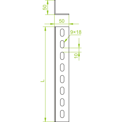 Angle bar, KTC50H50/3