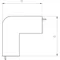 Angle extérieur WDK 40X110