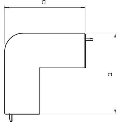 Angle extérieur WDK 60X90