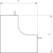 Angle intérieur WDK 60X130