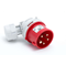 Angle portable plug IP44 16A 400V 3P+Z+N