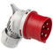 Angle portable plug IP44 16A 400V 3P+Z+N