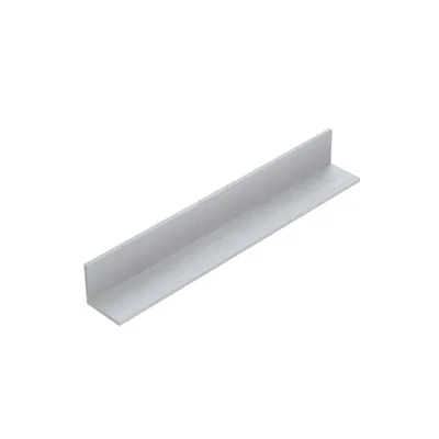 Ángulo de aluminio con agujeros 1,18 m para estructura de lastre