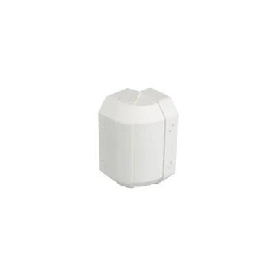 Ángulo exterior regulable CABLOMAX 210×55mm blanco puro