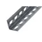 Ángulo galvanizado, largo 3m, alto 25mm, ancho 28mm