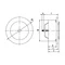 ANM 125 (fourniture diffuseur métallique SV)