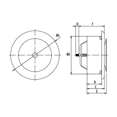 ANM 125 (supply metal diffuser SV)