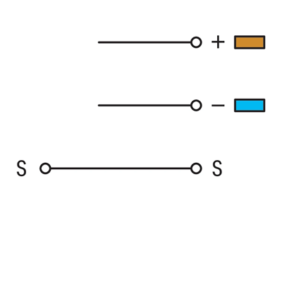 Anschluss für 2,5mm² Sensoren