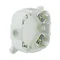Anschlussdose 88x88x40mm IP44 400V mit Klemme weiß VP 074-51