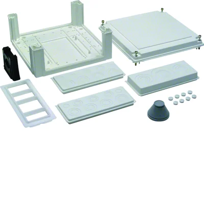 Anschlussdose,IP54,Kl. Isolierung II,324x307x149mm,UNIVERS N,seitlich,hohl