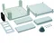 Anschlussdose,IP54,Kl. Isolierung II,324x307x149mm,UNIVERS N,seitlich,hohl