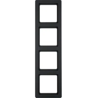 Anthracite, velours, cadre quadruple, Q.1