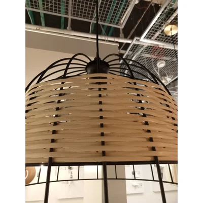ANWICK Závěsná lampa 37 cm černá