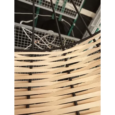 ANWICK Závěsná lampa 37 cm černá