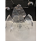 Aplique 3D 1xE14 230V transparente