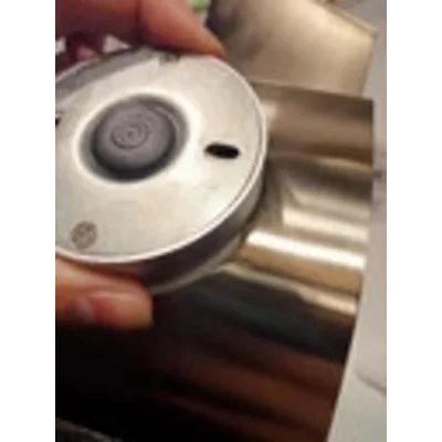 Aplique de baño satinado