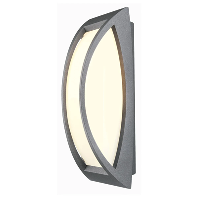 Aplique de exterior MERIDIAN 2 E27 IP54 antracita