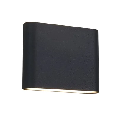 Aplique SEMI LED IP54 negro