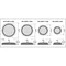 Apparecchio di illuminazione HIGH BAY COMPACT V 133W 840 110° IP65