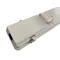 Apparecchio ermetico per tubi LED con riflettore 2xT8 120 cm IP65 grigio