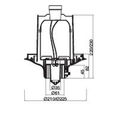 Apparecchio per parchi OP E/Z/400