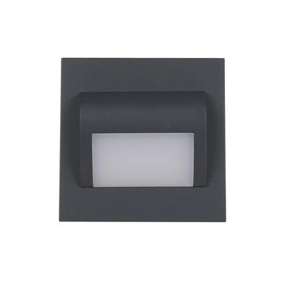 Apparecchio per scale Inga LED, antracite, 1,2W, 5900K