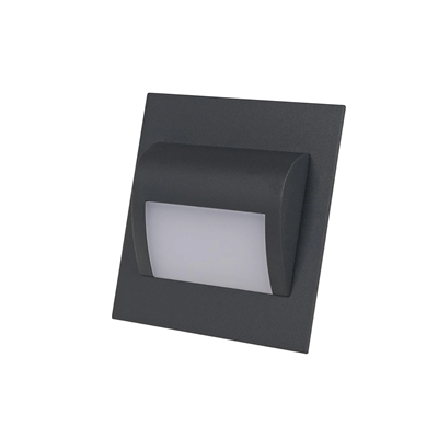 Apparecchio per scale Inga LED, antracite, 1,2W, 5900K