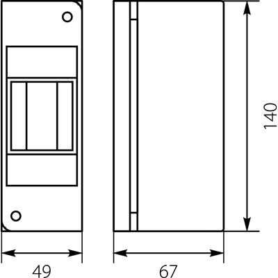 Appareillage apparent - RNO 2