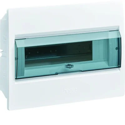 Appareillage COSMOS 1x12M p/t IP40 porte transparente