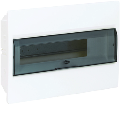 Appareillage COSMOS 1x18M p/t IP40 porte transparente