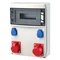 Appareillage fixe STAR 12M 1x CEE 16A 5P 400V 1x CEE 32A 5P 400V 2x GS 16A 230V
