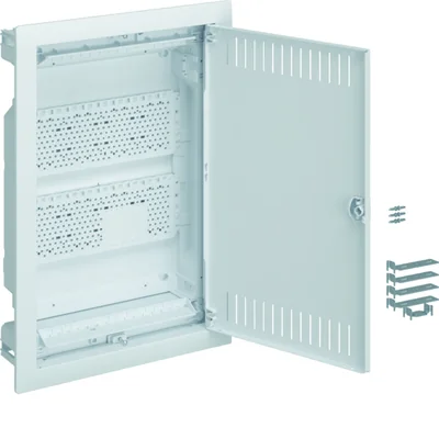 Appareillage VDI encastré Volta 2R avec 2x plaque de montage
